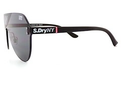 Superdry Monovector Visor Sunglasses Matte Black with Dark Grey CAT.3 Lens 127