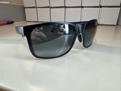 Maui Jim Red Sands MJ432-2M Sunglasses Matte Black Neutral Grey 59 17 140 #885