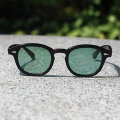 Vintage Johnny Depp sunglasses mens tortoise glasses purple blue green grey lens