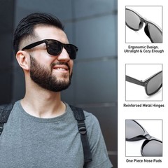16 Pcs Neon Color Party Sunglasses 80’s Retro Sunglasses for Adults Men Women