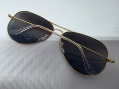 NEW RAY-BAN RB 3025 9196 G3 62MM AVIATOR LARGE METAL SUNGLASSES GOLD AUTHENTIC