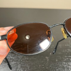 Vintage Serengeti 6413 Drivers Sunglasses Oval Bronze Frame Japan