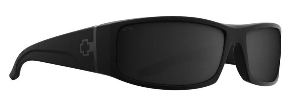 Spy Optic COOPER Sunglasses – Soft Matte Black / HAPPY BOOST POLAR Black NEW