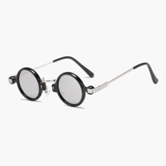 Men Women Metal Round Sunglasses Retro Outdoor Driving Shade Glasses UV400 Hot