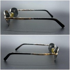 Giorgio Armani Sunglasses Oval Metal Frame Men’S