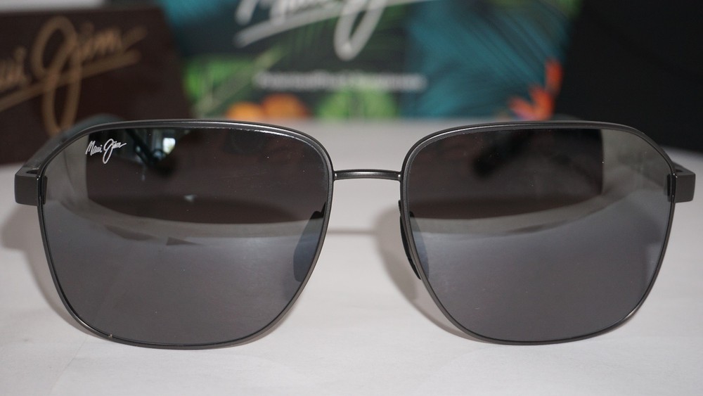 MAUI JIM New Sunglasses ONIPA Gunmetal Grey Polar MJ0651SA 001 61 15 140 XL