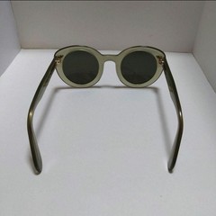 Emporio Armani Pale Olive Round Women’S Sunglasses