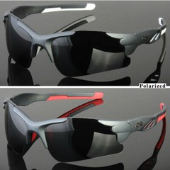 X-Loop Polarized Wrap Sunglasses Mens Sport Fishing Golfing Glasses Tac Lens