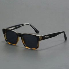 Quality Square Polarized Sunglasses Men Metal Core UV400 Unisex Sun Glasses Trav