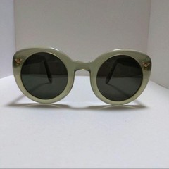 Emporio Armani Pale Olive Round Women’S Sunglasses