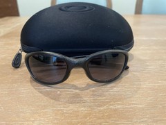 Used Oakley Fives 2.0 11-072 Matte Black Frame Grey Lenses 54-21