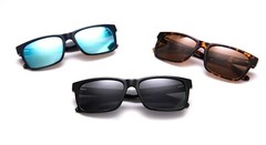 Mens Sport Polarized Sunglasses Outdoor Riding Square UV Protection