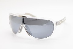 NEW CHAMPION IGNITE C02 SILVER TRANSPARENT POLARIZED AUTHENTIC SUNGLASSES 140MM