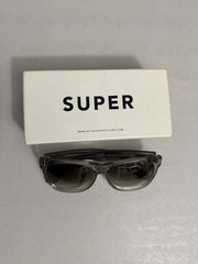 Retrosuperfuture Ciccio Apollo Sunglasses Clear Grey Zeiss Lens