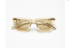 Chimi Polarized Sunglasses #11 in Light Yellow. New in Box. Retail- $230
