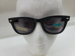 Folding Foldable Sunglasses 80’s Classic Square Horn Rim Shades with Case