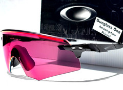 NEW Oakley ENCODER Shiny Black PRIZM Field Red Lens Sunglass 9471-02