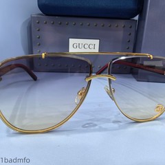 Gucci GG1418S retro gold frame aviator sunglasses 64-12-145