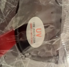 ESPN Sun Glasses Red Arms Brand New In Bag UV Protection