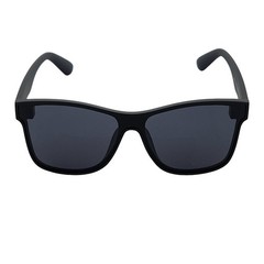PRIME TIME – Polarized Flat Modern Lens Sunglasses Matte Black Dark Smoke