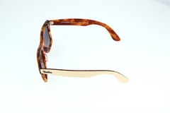 Ray-Ban Wayfarer Polished Beige On Havana Sq Sunglasses RB2240 1443/71 50-22-150