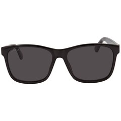 Gucci Grey Rectangular Men’s Sunglasses GG0746S 001 57 GG0746S 001 57