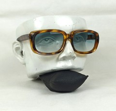 Sweet-Candy Vintage Squared Sunglasses 1970s Italy Rome Very Rare Classic