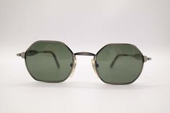 Vintage Mossimo Astra 026 Gray Multicolored Oval Sunglasses NOS