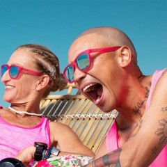 Goodr Sunglasses “FLAMINGOS ON A BOOZE CRUISE” Pink Sunglasses BEST SELLER!