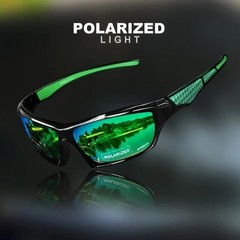 Polarized Sports Sunglasses Night Vision Cycling Fishing Shades for Men