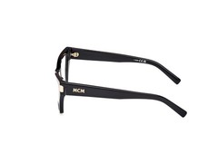 MCM MW5005 001 Shiny Black Square Cateye Eyeglasses 53-16-140 RX