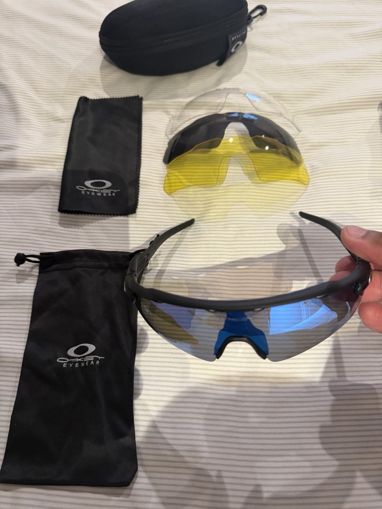 Oakley RADAR EV PATH Polished Black Frame W/PRIZM LENS BASEBALL SPORTS