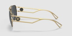 VERSACE VE2225 100287 Gold Grey 60 mm Men’s Sunglasses