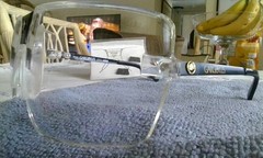🇺🇲 1990’s Gargoyles Safety Glasses / Cycling / Pickleball, Military Case !!