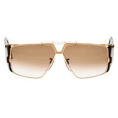 Vintage Cazal MOD 951 COL.2 Sunglasses–Yellow Gold Aviato–White Case included