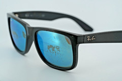 Ray Ban RB4165 622/55 Justin Sunglasses Full Rim Square Classic 54-16-145