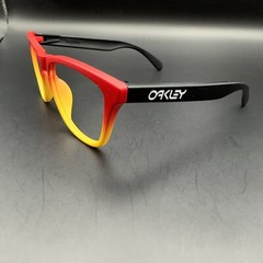 Oakley Frogskin Red/Yellow Fade Team China/Black Arms Frame