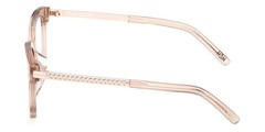 MCM MW5017-D 072 Clear Champagne Round Geometric Eyeglasses 54-17-140 RX