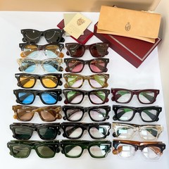 Jacques Marie Mage DEALAN 10th Anniversary Sunglasses Red/Clear 49-22-150mm