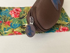 Maui Jim Sunglasses Eyewear Sun Protection 57-18-133 MJ715-06 Made in Japan Case