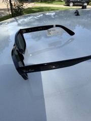Ray-Ban RB 2283 Mr Burbank Black Polarized Sunglasses 901/58 52mm — NWT