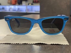 Ray-Ban RB2140 Wayfarer Photochromic Blue 1409/B1 Sunglasses 50-22 150 3N