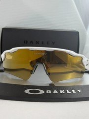 Oakley Radar EV Path OO9208 White Frame Prizm 24K Gold Lens Sport Sunglasses