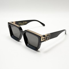 Louis Vuitton Z1165W 1.1 Millionaires Sunglasses Black Frame Gray Lens New