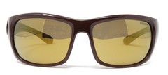 Champion Men’s Sunglasses CU5096-03 Maroon 63mm Gold Mirror Polarized Lens