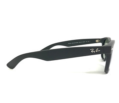 Ray-Ban Sunglasses RB2132 NEW WAYFARER 622/30 Black Rubber w Silver Flash 55 mm