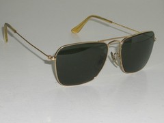 1970’s 52[]16mm VINTAGE B&L RAY-BAN GEP G15 UV SMALL CARAVAN AVIATOR SUNGLASSES