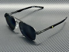 FERRARI FZ5003 104 81 Gunmetal Grey Polarized Men’s 57 mm Sunglasses