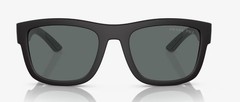 PRADA LINEA ROSSA PS 01ZS DG002G Black Rub Dk Grey Polarized 53 Men’s Sunglasses