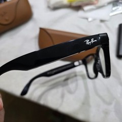Ray-Ban Meta Wayfarer Gen 2 Smart Sunglasses – Shiny Black/Transitions – LARGE
